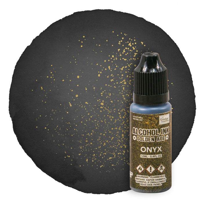 Couture Creations Alcohol Ink Golden Age Onyx 12ml