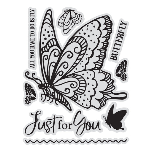 Couture Creations Stamp and Colour Stamp Just for You CO728704