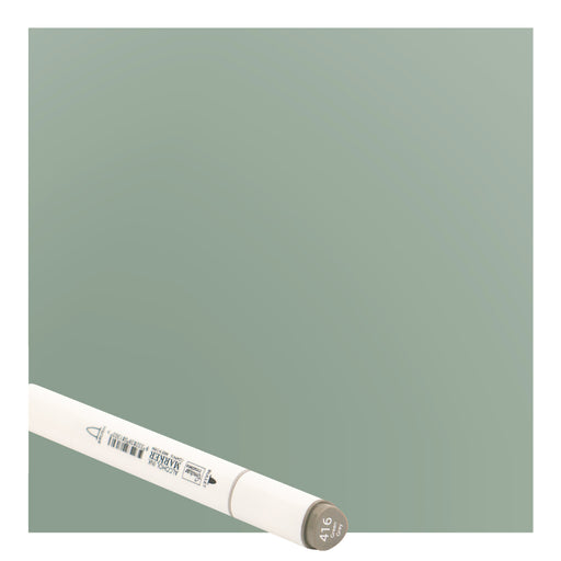 Couture Creations Twin Tip Alcohol Ink Marker Green Grey 416