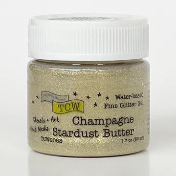 The Crafters Workshop Stardust Stencil Butter Champagne