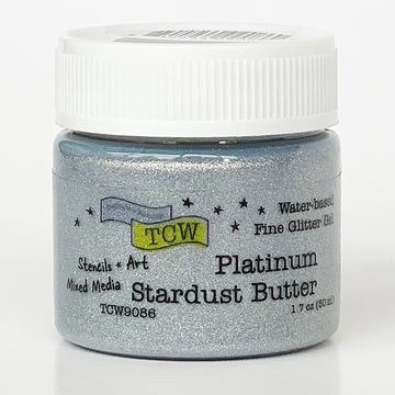 The Crafters Workshop Stardust Stencil Butter Platinum