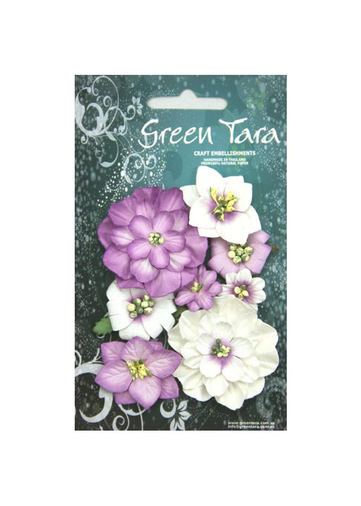 Green Tara Fantasy Blooms Lavender