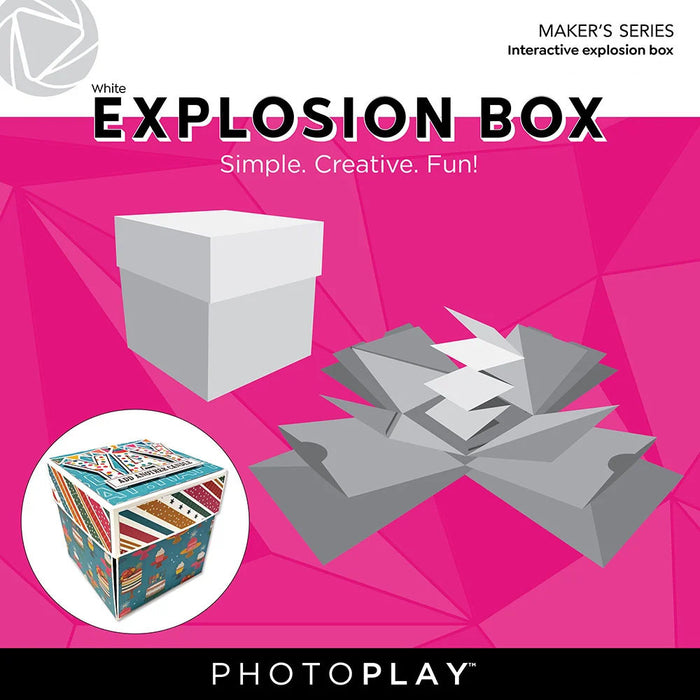 PHOTOPLAY MAKER'S SERIES INTERACTIVE EXPLOSION BOX — Jackies Craft Store NZ