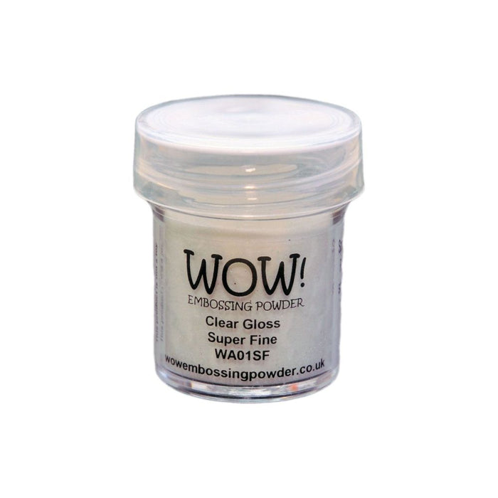 Wow! Embossing Powder Super Fine Clear Gloss